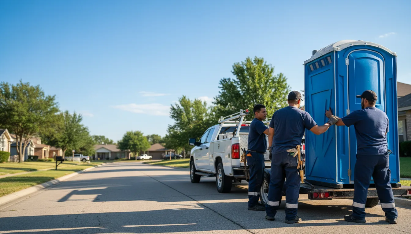 Portable Toilet Rental in New Iberia, LA near me